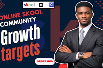 setup skool community skool engagement growth skool promotion skool manager