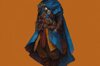 illustrate your fantasy character