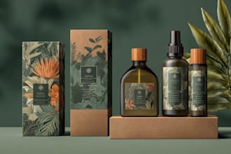 design artistic pouch and packaging