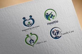 do medical and health care logo