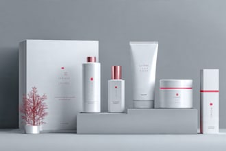 design your cosmetic labels, packaging, and box