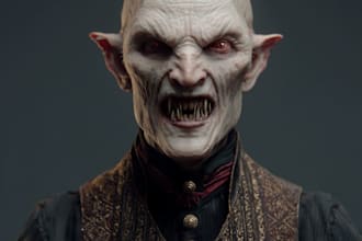 fantasy horror and fantasy horror character