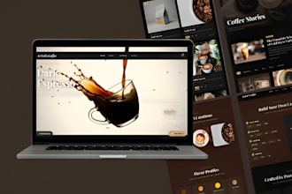 build a professional modern animated website