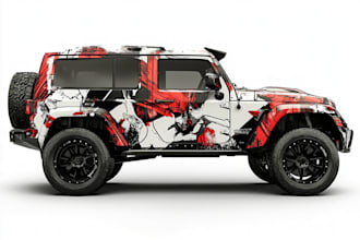 wrap design livery racing car and itasha design car