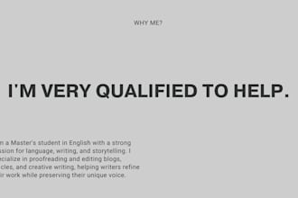 proofread and edit essays and research papers