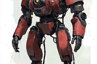 high quality robot, mecha concepts