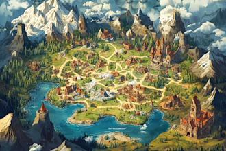 do fantasy maps and city maps