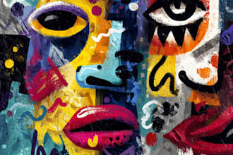 design unique graffiti lettering artwork