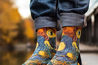 design unique socks design