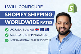 configure shopify shipping rates for poland, eu, UK, USA and worldwide