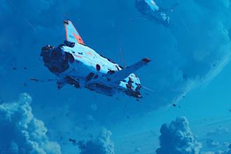 making a vehicle concept art for you