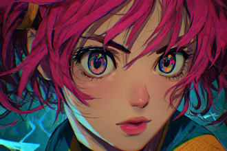 anime manga character illustration