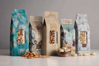 design artistic pouch and packaging