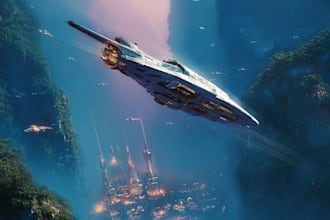 create a spaceships and sci fi vehicles