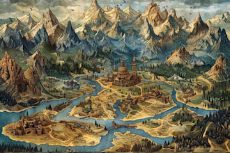 create custom dnd battle maps, rpg maps, fantasy maps