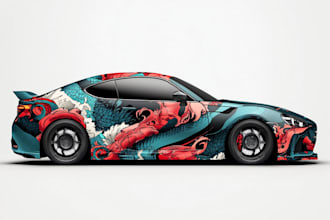 make eye catching your car and vehicle wrap design