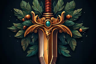 create unique fantasy logo design for your business