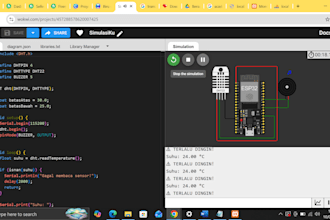 do iot simulation and fix your java or PHP programming code