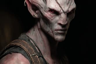 fantasy horror and fantasy horror character