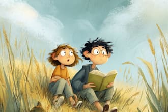 children book illustration and children book illustration