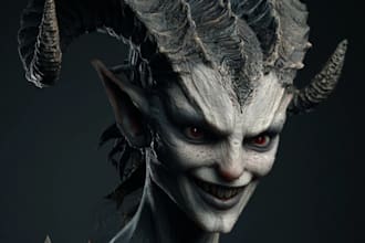 fantasy horror and fantasy horror character