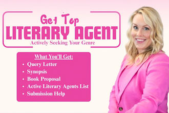 find literary agents and prepare your manuscript for literary agent submission