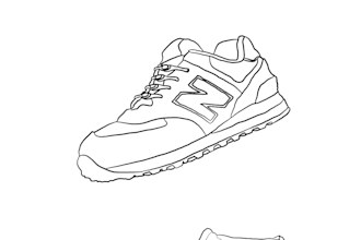 create professional product line art illustration from photo