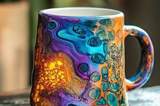create wonderful coffee mug, tumbler, drinkware designs
