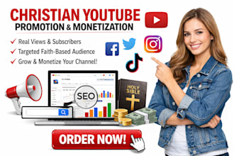 do youtube video promotion christians promotion channel monetization