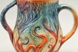 create a cool coffee mug  design