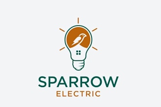 design a professional electronics store and home appliance repairing logo