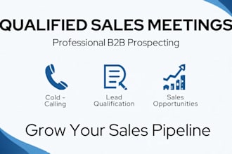help you generate qualified b2b sales meetings