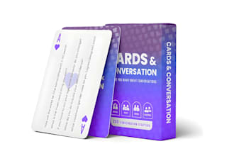 design conversation starter affirmation card motivational card game deck and box