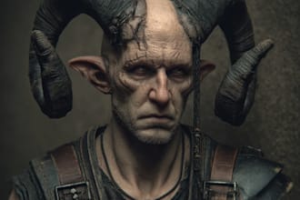 fantasy horror and fantasy horror character