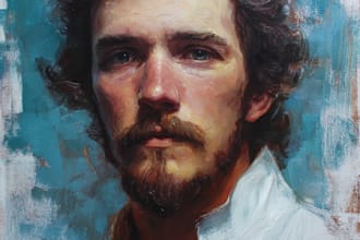 paint renaissance art oil painting portrait