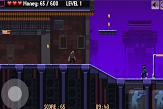 develop a custom HTML5 and javascript browser game for your website