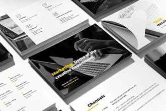 presentation design investor pitchdeck sales presentation modern powerpoint