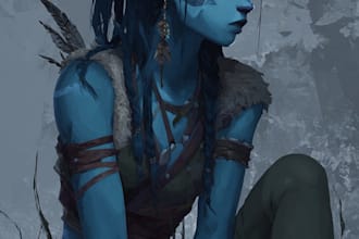 create custom dnd and fantasy rpg character art