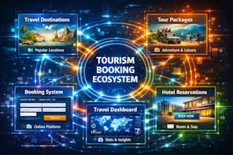 build a tourism or travel booking website