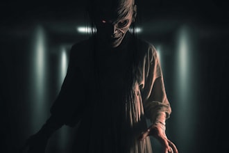 draw brutal horror darkart for metal band album cover