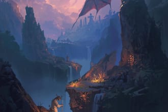 do a  fantasy art