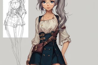 design a anime character