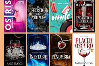 design a cover for wattpad, booknet, etc