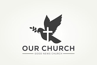 design a creative church or christian logo