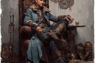 draw your dnd art or dnd character art no ai