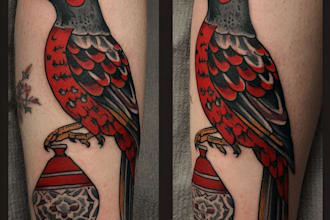 make a traditional or neo traditional tattoo design