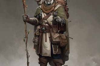 dnd character art and dnd character art