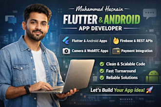 develop flutter mobile apps