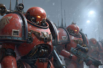 paint your warhammer 40k, sigmar and dnd miniatures