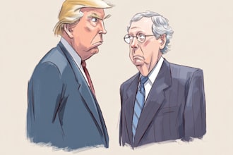 design digital political cartoon for political cartoon